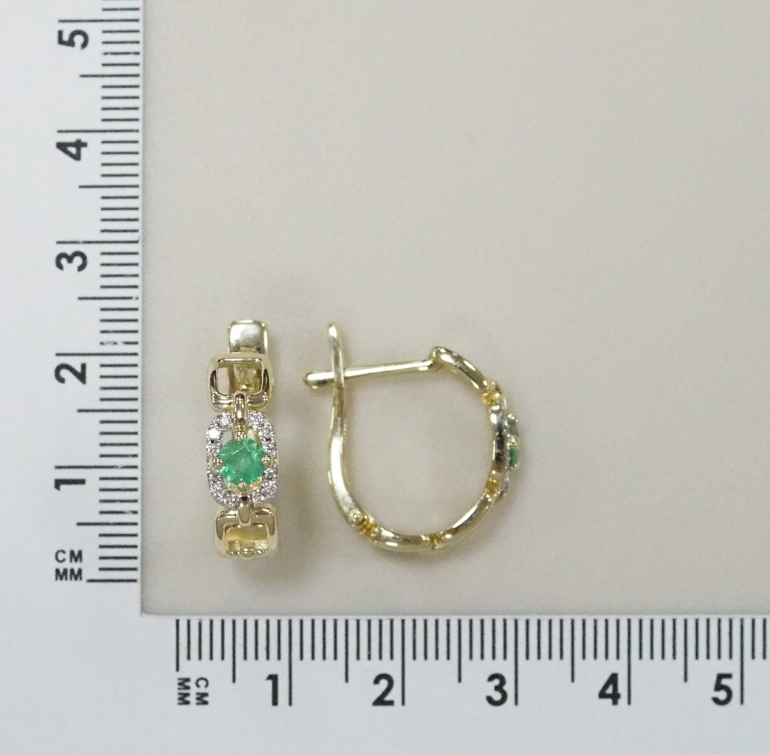 10511-000165 Серьги (Au 585)